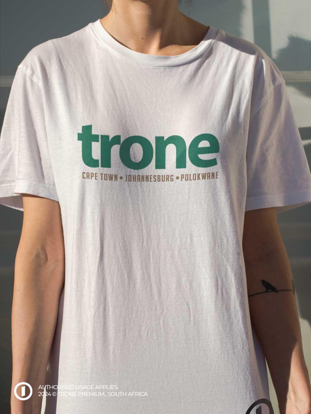 Trone – Cardinal points, Authentic T-Shirt - available on Trone, South Africa