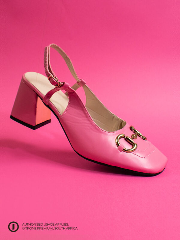 Trone x Riveria Slingback - Ruby Pink